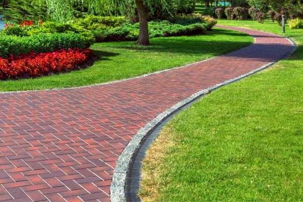 Brick Walkway Installation in Allen