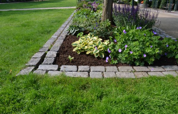 Stone Edging Installation in Allen