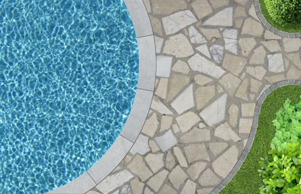 Flagstone Grout Repair in Allen