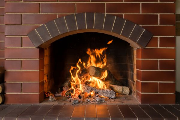 Brick Fireplace Installation in Allen