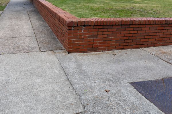 Brick Retaining Wall Repair in Allen